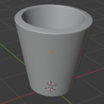 #3 Blender: disegniamo un vaso